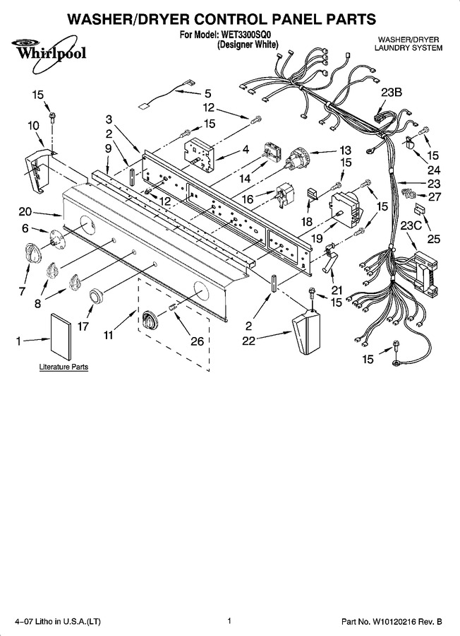 Diagram for WET3300SQ0