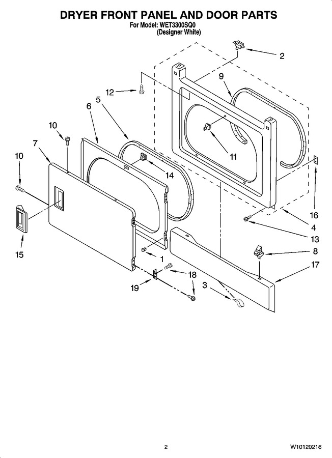 Diagram for WET3300SQ0