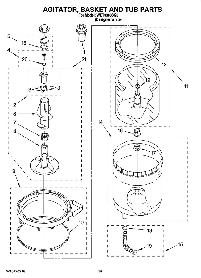 Diagram for WET3300SQ0