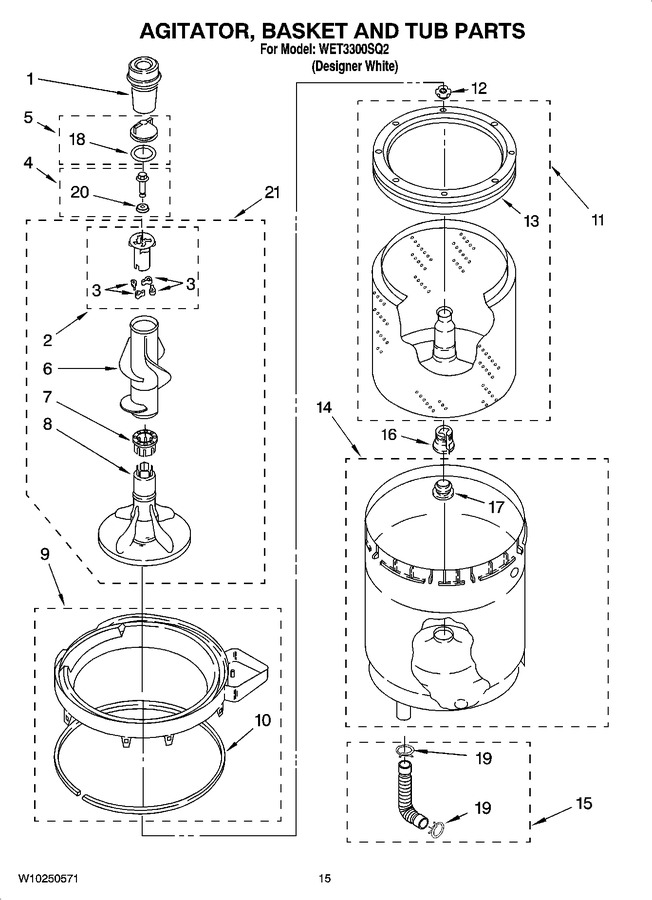 Diagram for WET3300SQ2