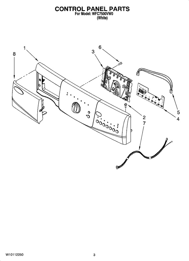 Diagram for WFC7500VW0