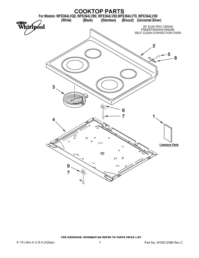 Diagram for WFE364LVT0