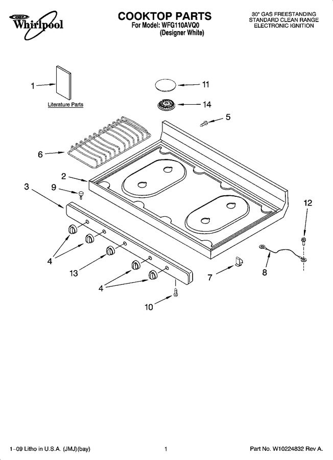 Diagram for WFG110AVQ0