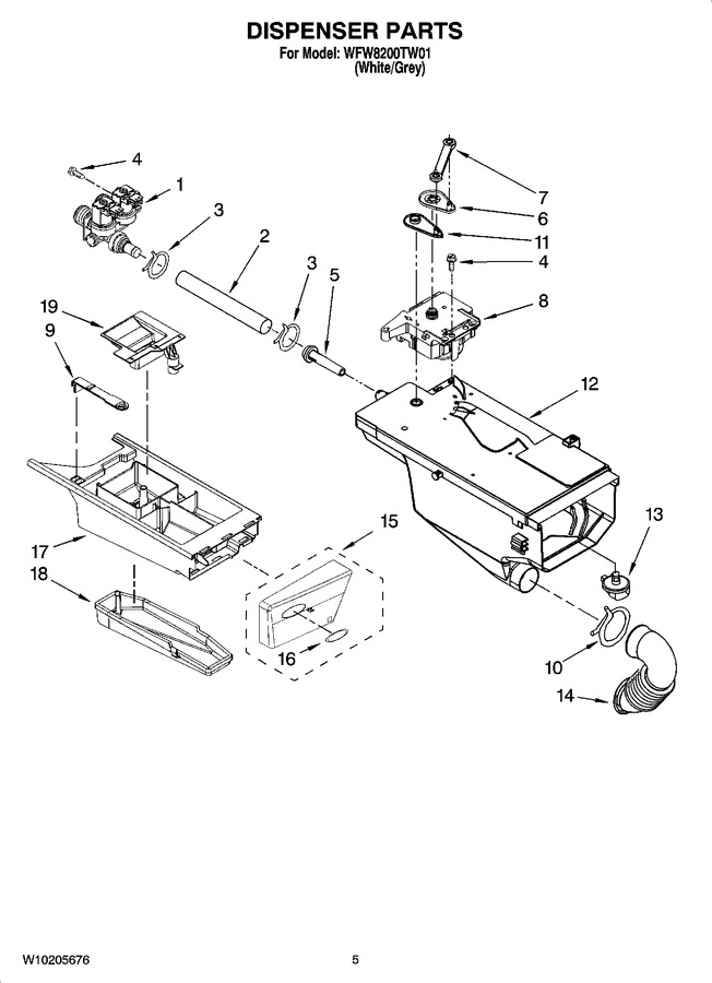 Diagram for WFW8200TW01