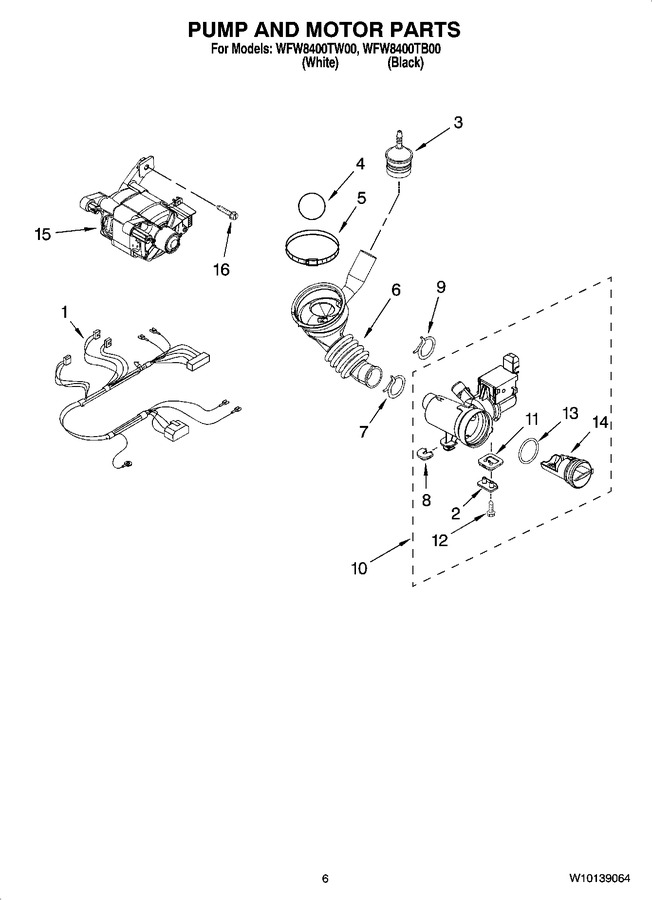 Diagram for WFW8400TB00