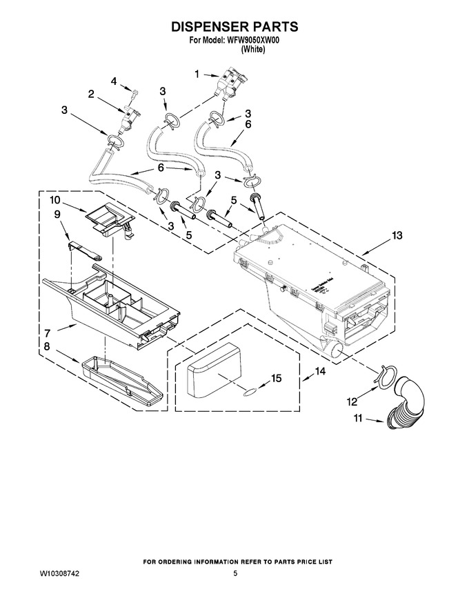 Diagram for WFW9050XW00
