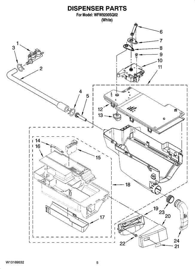 Diagram for WFW9200SQ02