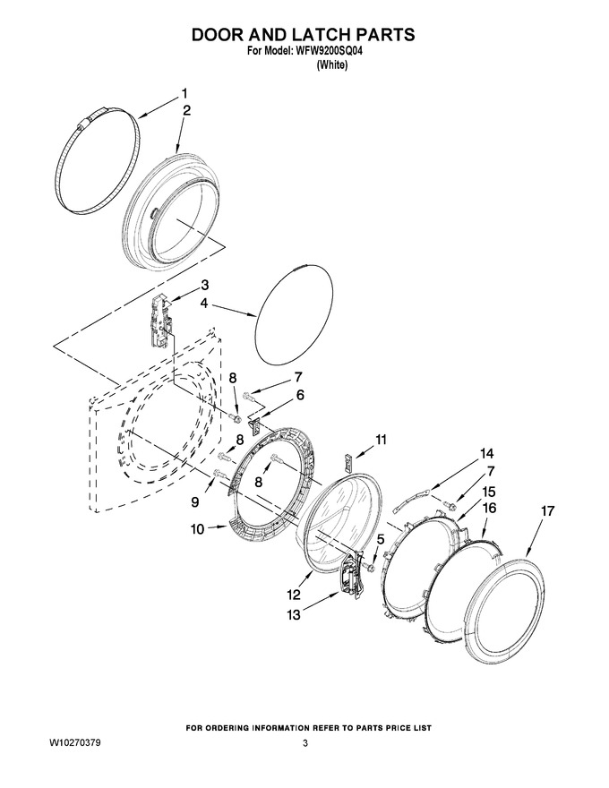 Diagram for WFW9200SQ04