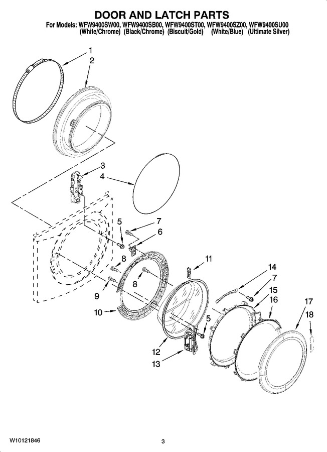 Diagram for WFW9400SU00