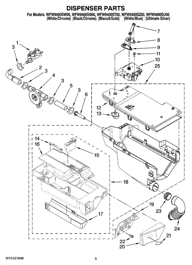Diagram for WFW9400SB00