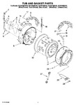 Diagram for 05 - Tub And Basket Parts