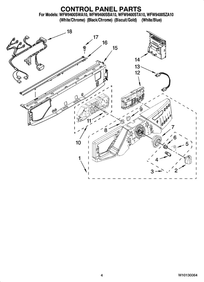 Diagram for WFW9400STA10