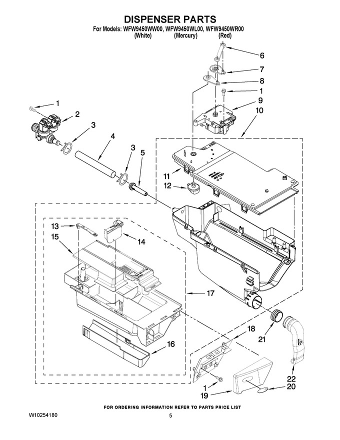 Diagram for WFW9450WL00