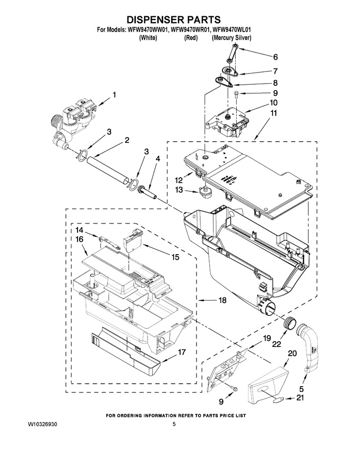 Diagram for WFW9470WW01