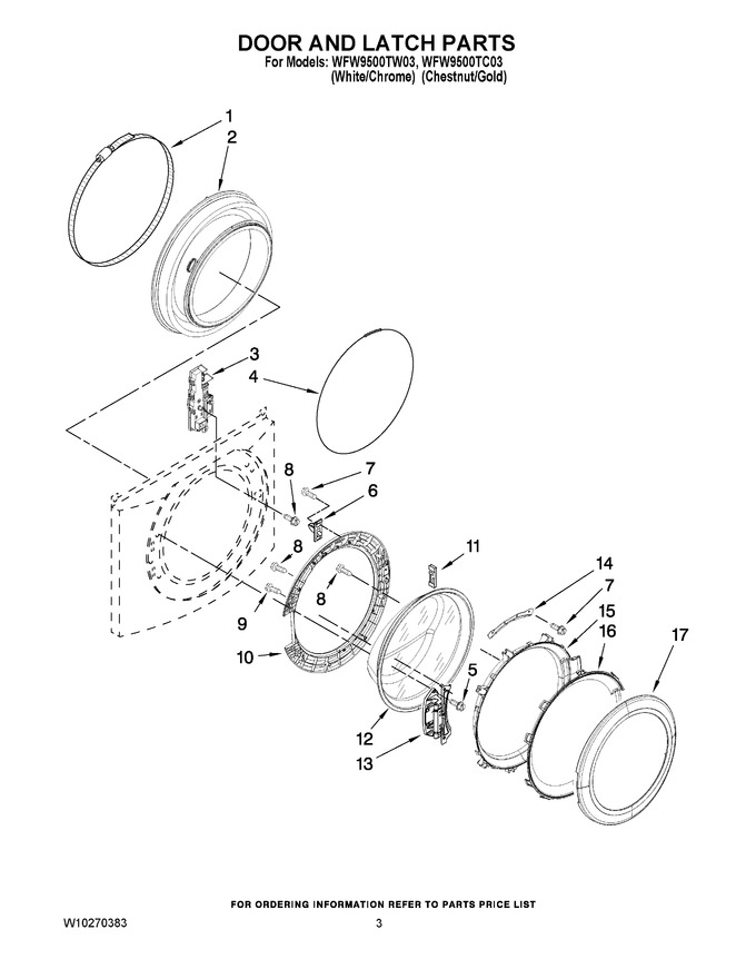 Diagram for WFW9500TC03