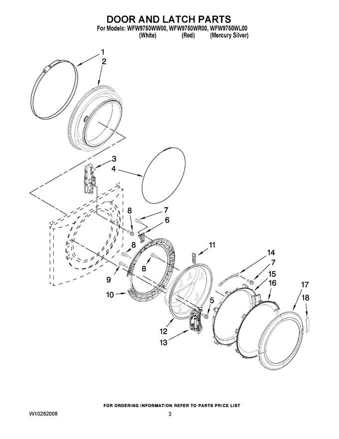 Diagram for WFW9750WW00