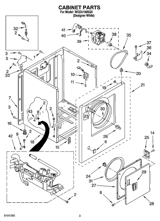 Diagram for WGD5100SQ0
