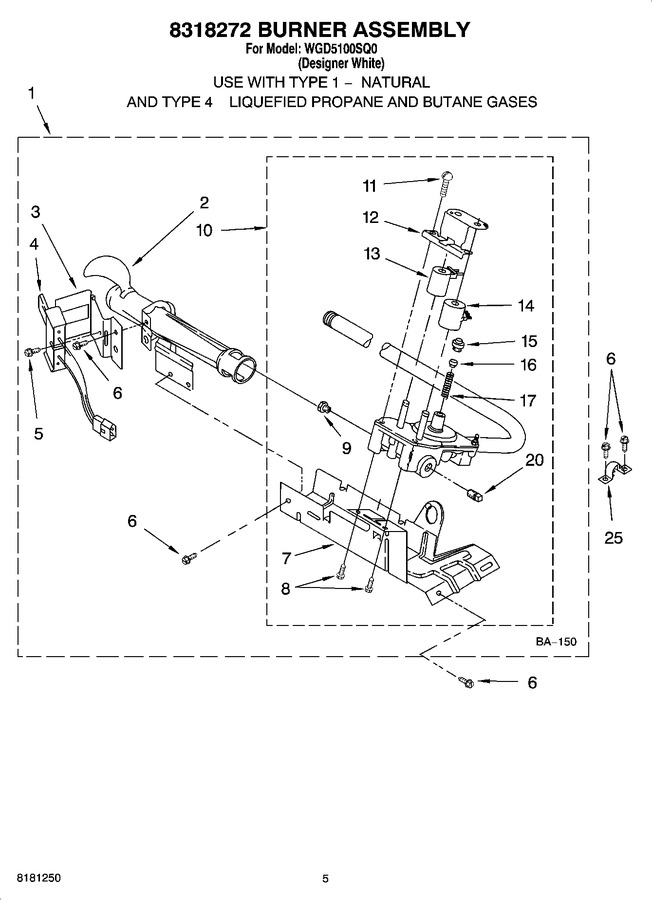 Diagram for WGD5100SQ0