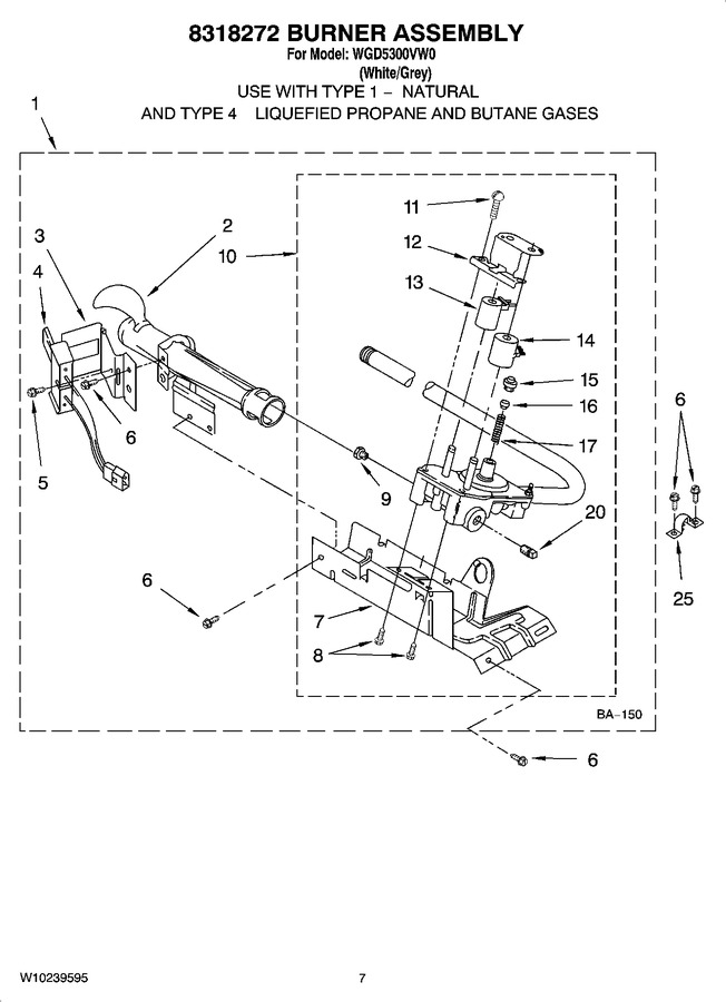 Diagram for WGD5300VW0