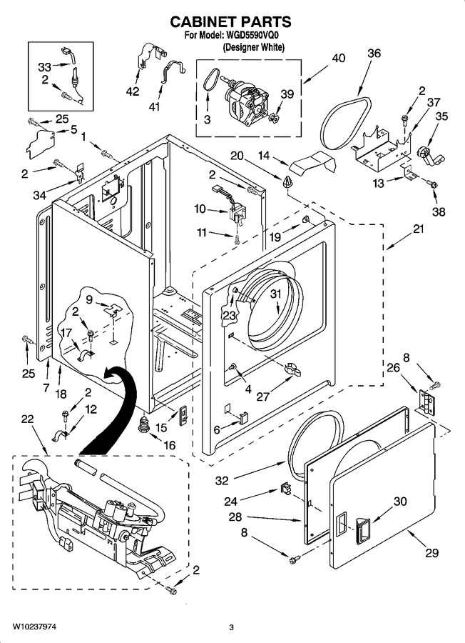 Diagram for WGD5590VQ0