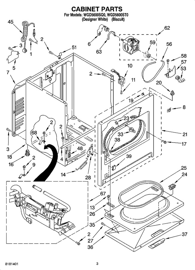 Diagram for WGD5600ST0