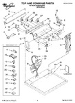 Diagram for 01 - Top And Console Parts