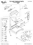 Diagram for 01 - Top And Console Parts