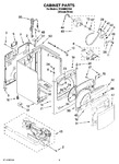 Diagram for 02 - Cabinet Parts