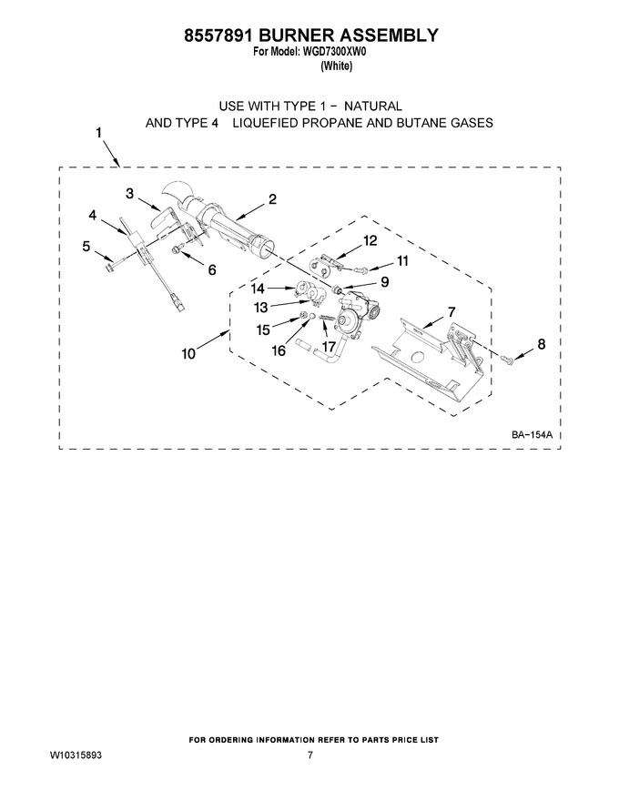 Diagram for WGD7300XW0
