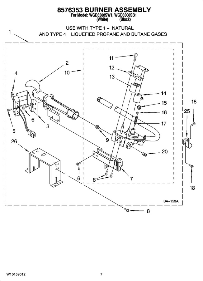 Diagram for WGD8300SW1