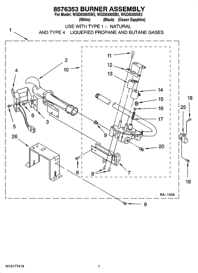 Diagram for WGD8300SB2