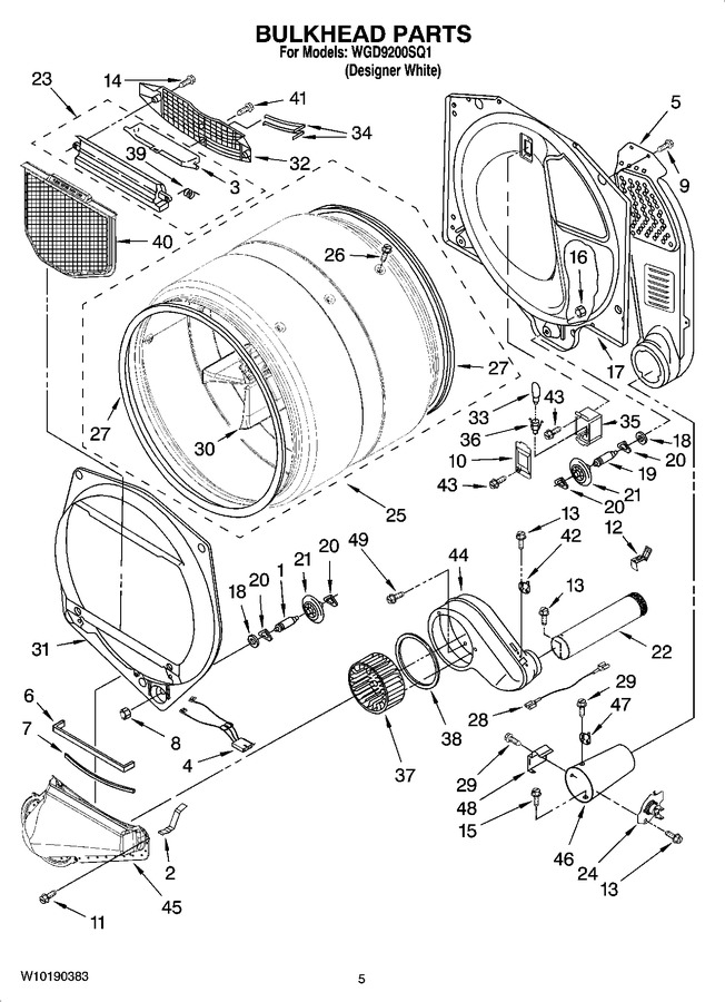 Diagram for WGD9200SQ1