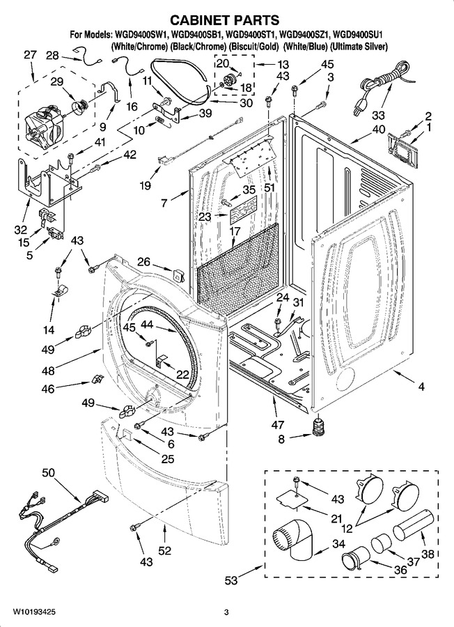 Diagram for WGD9400SZ1