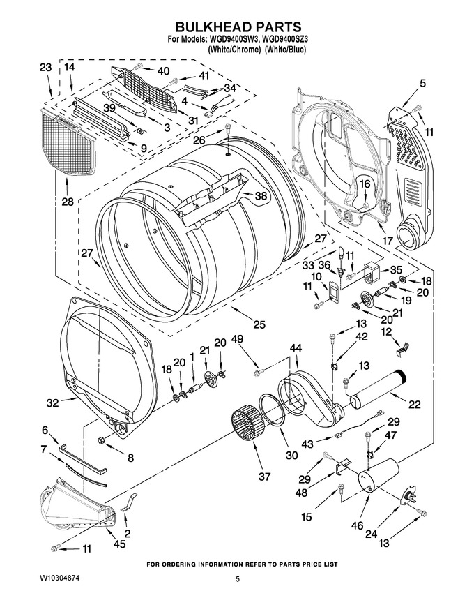 Diagram for WGD9400SZ3