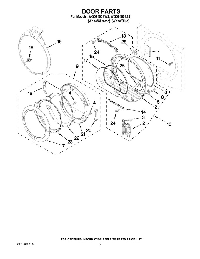 Diagram for WGD9400SZ3