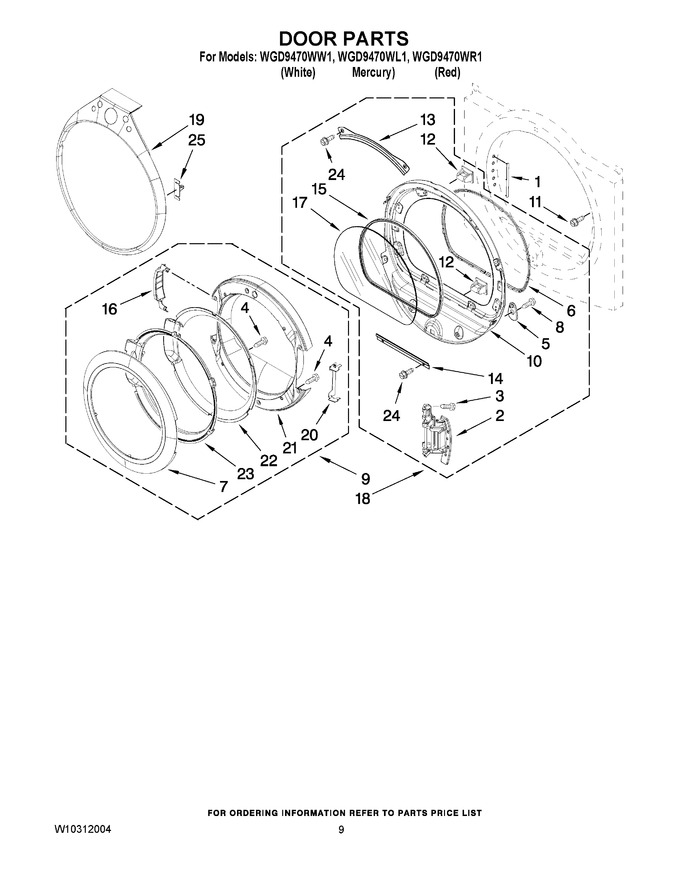 Diagram for WGD9470WL1