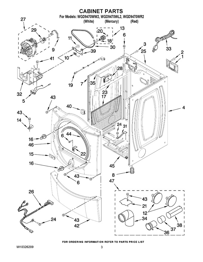 Diagram for WGD9470WL2