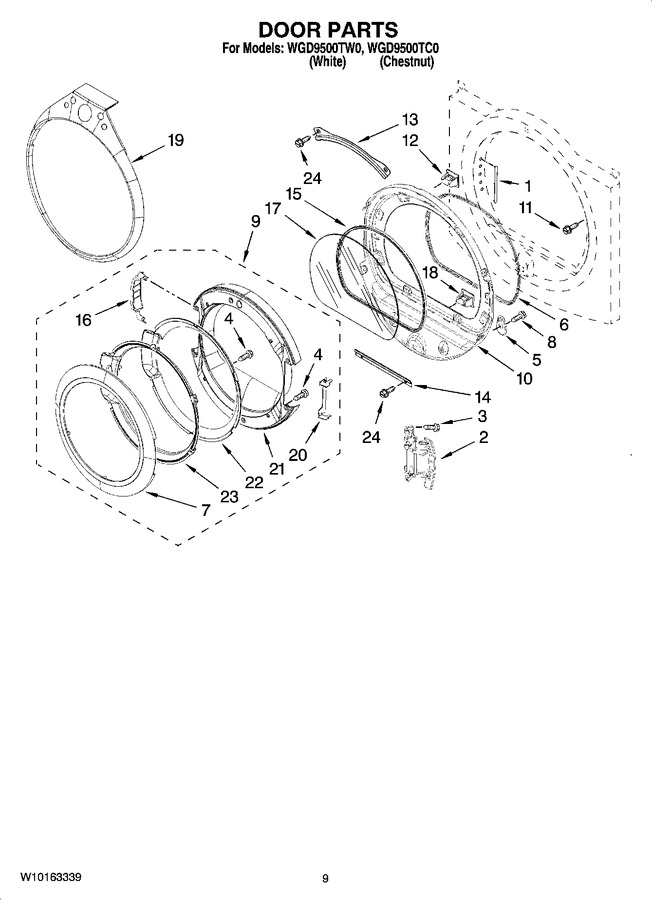 Diagram for WGD9500TC0
