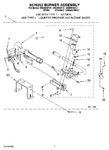 Diagram for 04 - 8576353 Burner Assembly