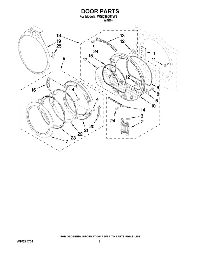 Diagram for WGD9500TW3