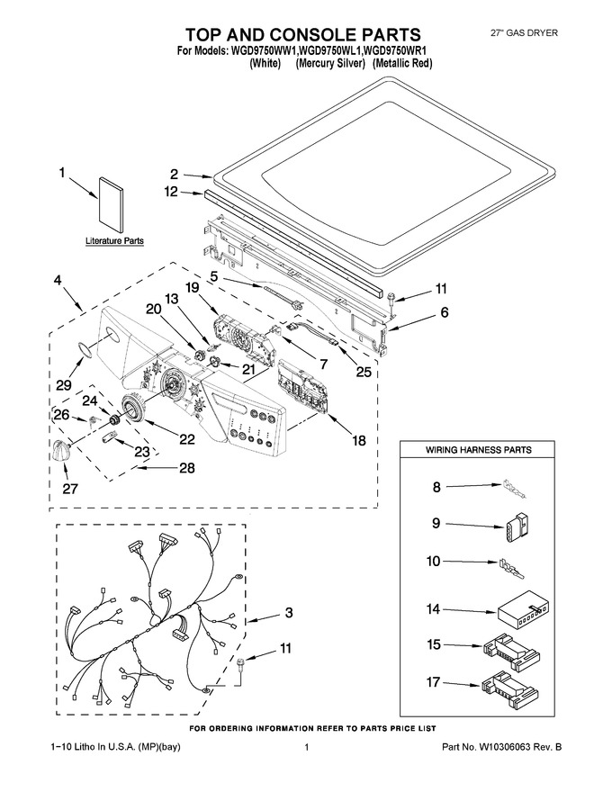 Diagram for WGD9750WR1