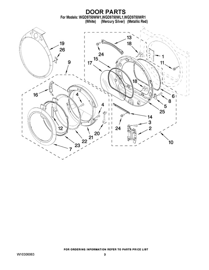 Diagram for WGD9750WL1