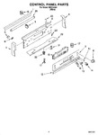 Diagram for 02 - Control Panel Parts