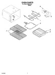Diagram for 05 - Oven Parts, Miscellaneous Parts