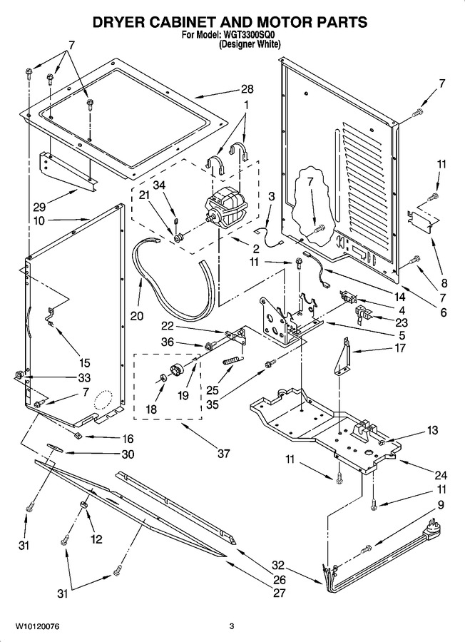 Diagram for WGT3300SQ0