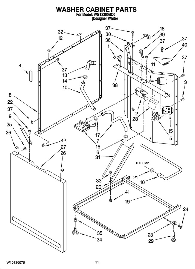 Diagram for WGT3300SQ0