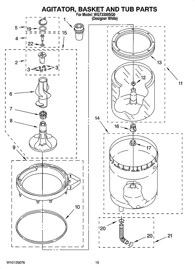 Diagram for WGT3300SQ0