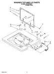 Diagram for 06 - Washer Top And Lid Parts