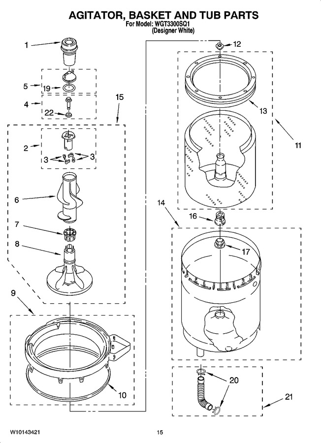 Diagram for WGT3300SQ1