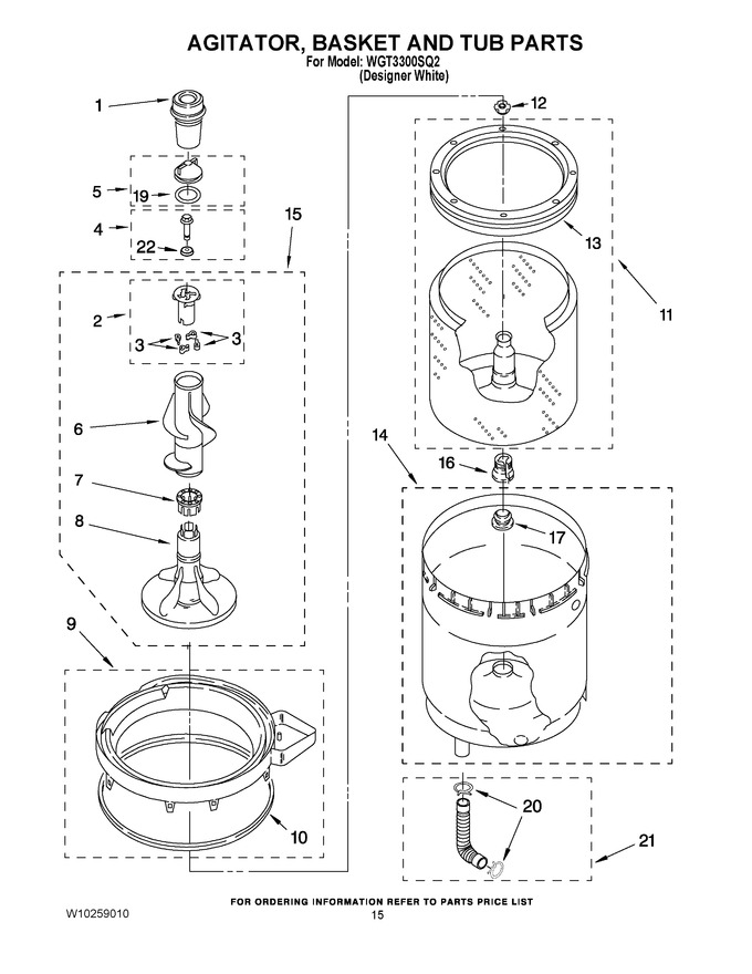 Diagram for WGT3300SQ2